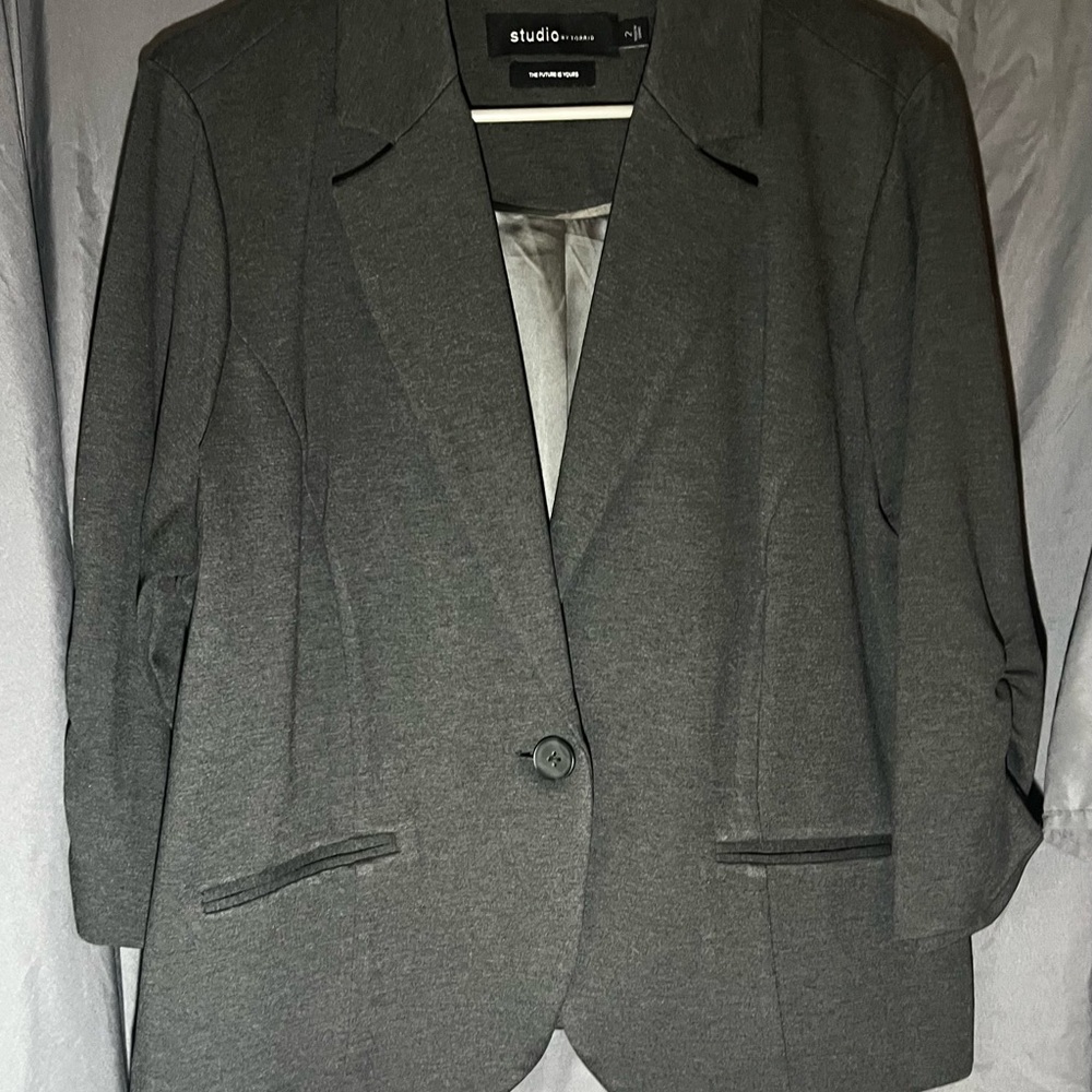 Torrid Charcoal Blazer